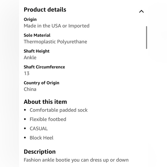 New-DV Dolce Vita Maudry Ankle Boot, size 9.5 - Picture 4 of 11